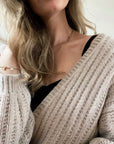 Tamarama Cardigan (English) - BerthyKnit
