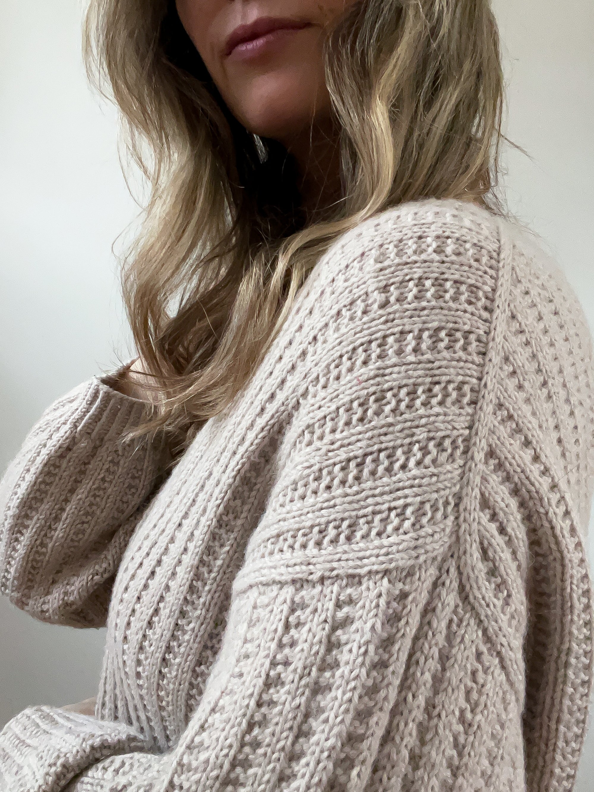 Tamarama Cardigan (English) - BerthyKnit